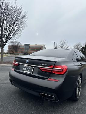 Brown 2017 BMW M760 i xDrive