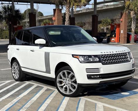 White 2015 Land Rover Range Rover 3.0L Supercharged HSE