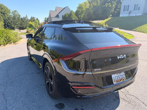 Black 2022 Kia EV6 GT-Line