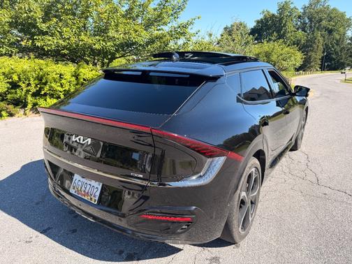 Black 2022 Kia EV6 GT-Line