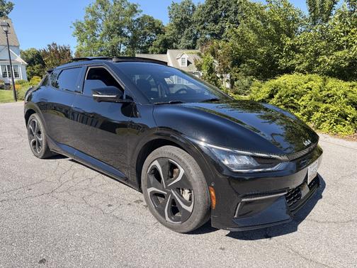 Black 2022 Kia EV6 GT-Line