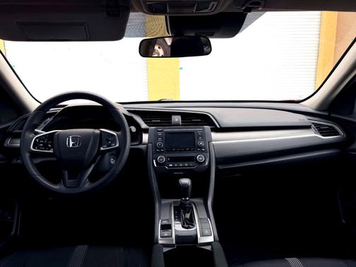Red 2020 Honda Civic LX