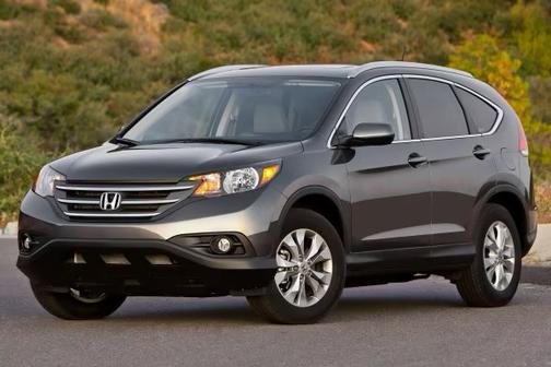 Beige 2014 Honda CR-V EX-L