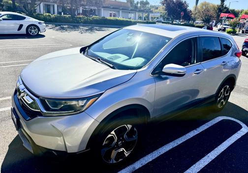 Silver 2018 Honda CR-V EX