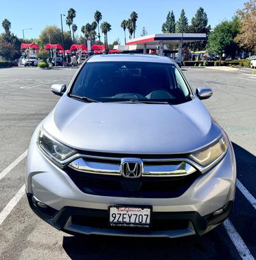 Silver 2018 Honda CR-V EX