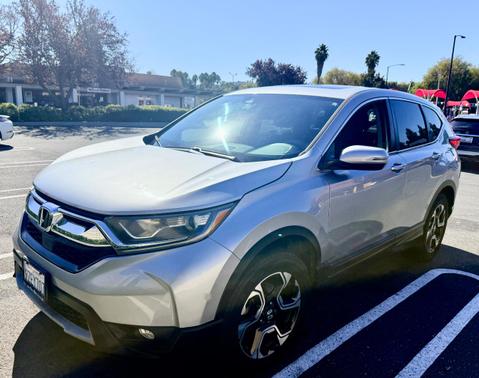 Silver 2018 Honda CR-V EX