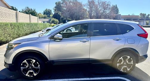Silver 2018 Honda CR-V EX