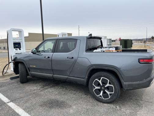 Gray 2022 Rivian R1T Adventure Package