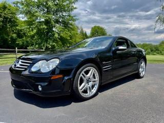 Black 2006 Mercedes-Benz SL-Class SL55 AMG