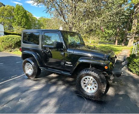 Black 2014 Jeep Wrangler Sahara