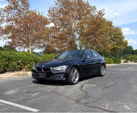 Black 2018 BMW 330 i xDrive