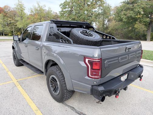Gray 2020 Ford F-150 Raptor