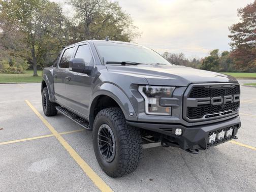 Gray 2020 Ford F-150 Raptor