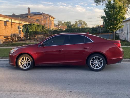 Red 2013 Chevrolet Malibu Eco