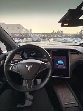 Red 2019 Tesla Model X 75D
