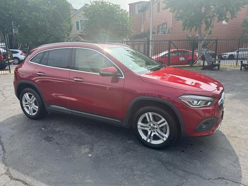 Red 2021 Mercedes-Benz GLA 250 4MATIC