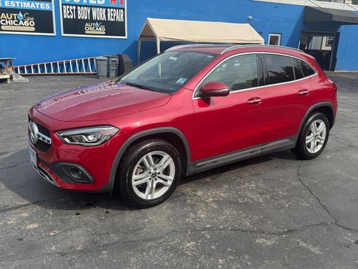 Red 2021 Mercedes-Benz GLA 250 4MATIC