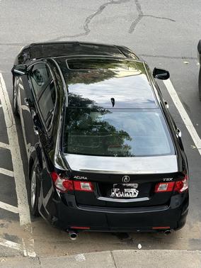 Black 2010 Acura TSX Technology