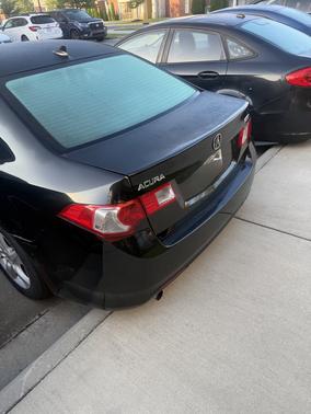 Black 2010 Acura TSX Technology