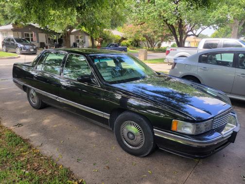 Black 1994 Cadillac DeVille Base