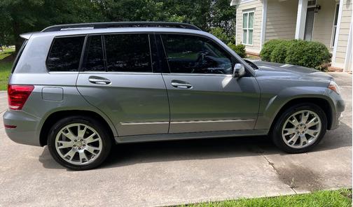 Silver 2013 Mercedes-Benz GLK-Class GLK 350