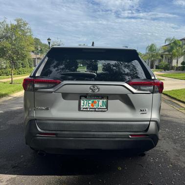 Silver 2020 Toyota RAV4 XLE