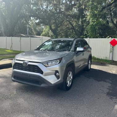 Silver 2020 Toyota RAV4 XLE