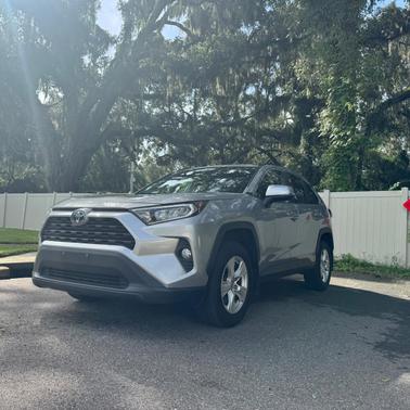 Silver 2020 Toyota RAV4 XLE