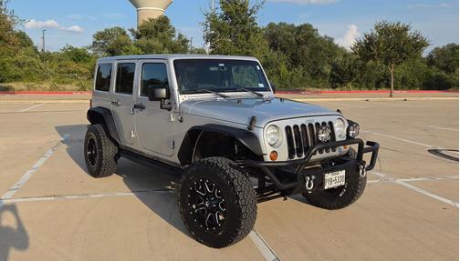 Silver 2012 Jeep Wrangler Unlimited Sahara