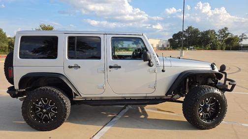 Silver 2012 Jeep Wrangler Unlimited Sahara