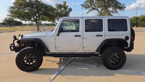 Silver 2012 Jeep Wrangler Unlimited Sahara