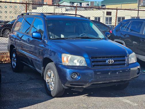 Blue 2007 Toyota Highlander Limited