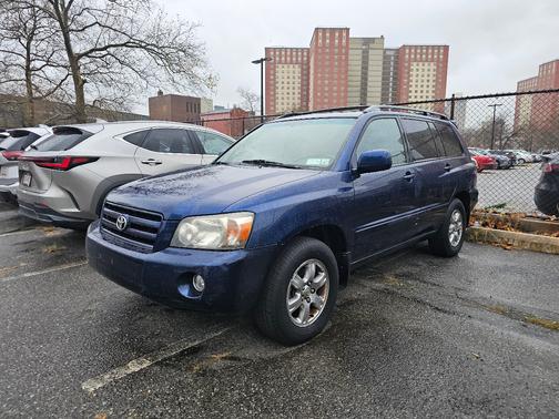 Blue 2007 Toyota Highlander Limited