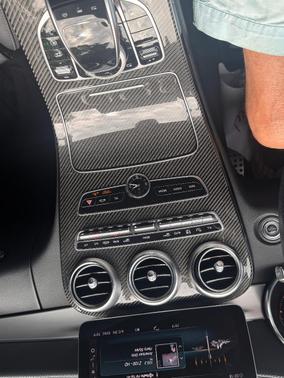 Blue 2020 Mercedes-Benz AMG C 43 4MATIC