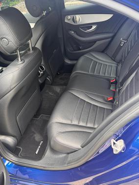 Blue 2020 Mercedes-Benz AMG C 43 4MATIC
