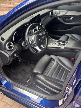 Blue 2020 Mercedes-Benz AMG C 43 4MATIC