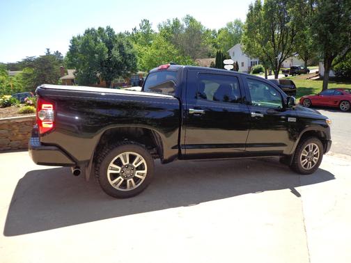 Black 2020 Toyota Tundra Platinum