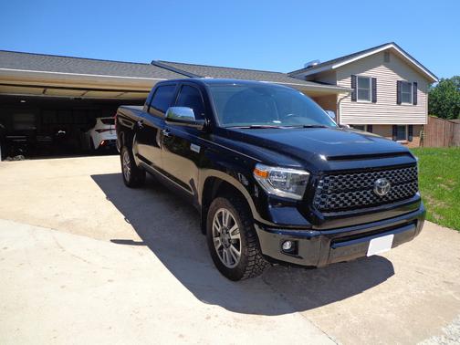 Black 2020 Toyota Tundra Platinum