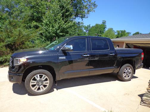 Black 2020 Toyota Tundra Platinum