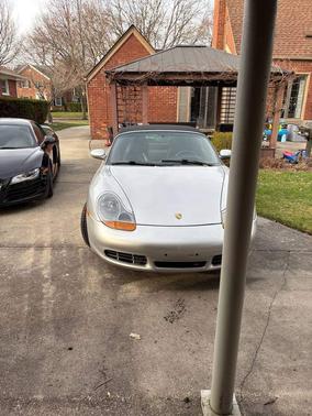 Silver 2000 Porsche Boxster Boxster S