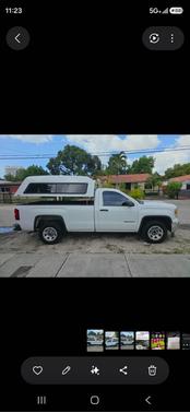 White 2015 GMC Sierra 1500 Base