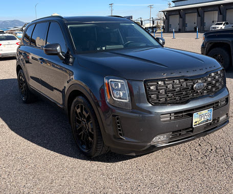 Gray 2021 Kia Telluride SX