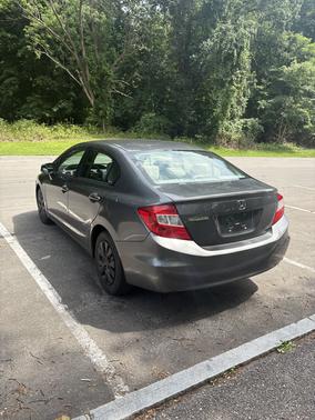 Gray 2012 Honda Civic LX
