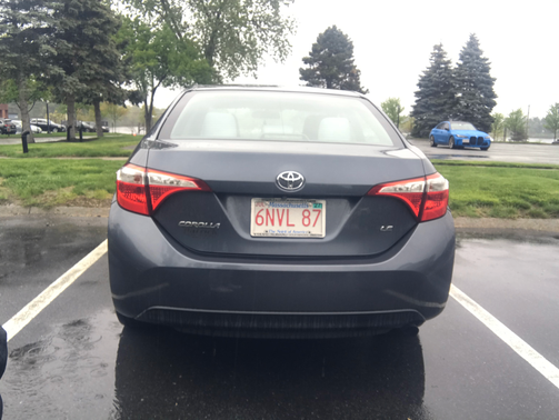 Gray 2015 Toyota Corolla LE