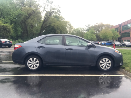 Gray 2015 Toyota Corolla LE
