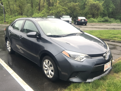Gray 2015 Toyota Corolla LE