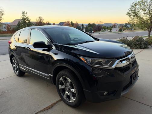Black 2017 Honda CR-V EX-L