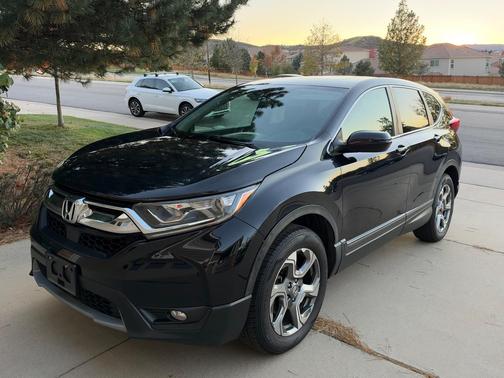 Black 2017 Honda CR-V EX-L