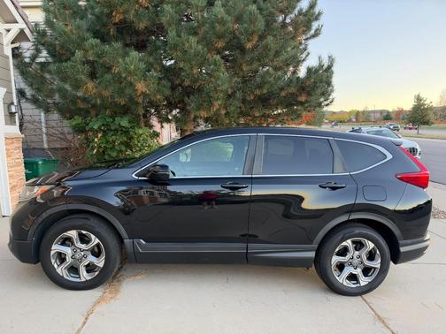 Black 2017 Honda CR-V EX-L