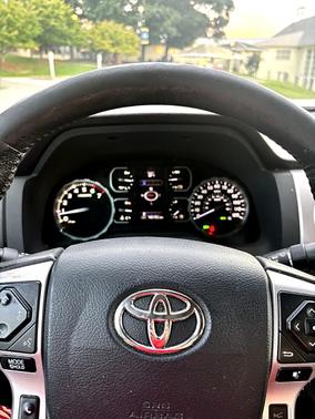White 2020 Toyota Tundra Platinum